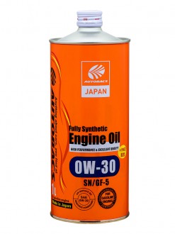 Масло моторное  0W-30  AUTOBACS ENGINE OIL API SN ILSAC GF-5 SYNTHETIC (1л)