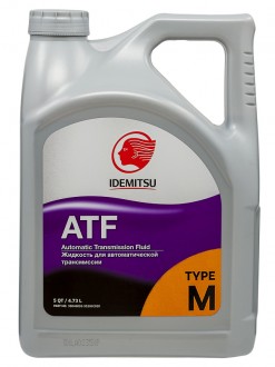 Жидкость трансмиссионная  ATF  TYPE-M  IDEMITSU (4,73л)