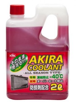 Антифриз готовый  AKIRA Coolant -40°C красный (2л)