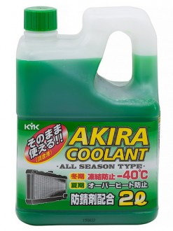Антифриз готовый  AKIRA Coolant -40°C зеленый (2л)