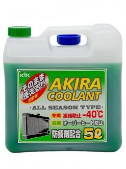 Антифриз готовый  AKIRA Coolant -40°C зеленый (5л)