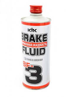 Жидкость тормозная DOT-3 KYK BRAKE FLUID BF-3 (0,5л)